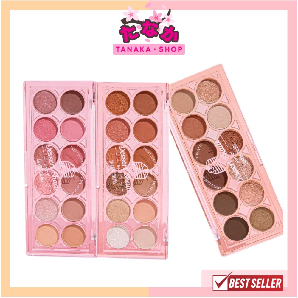 🔥แท้/ดีลสุดคุ้ม/ไลฟ์ทุกวัน🔥HF725 Sivanna Colors Sweet Dessert Shades Eye Palette อายแชโดว์