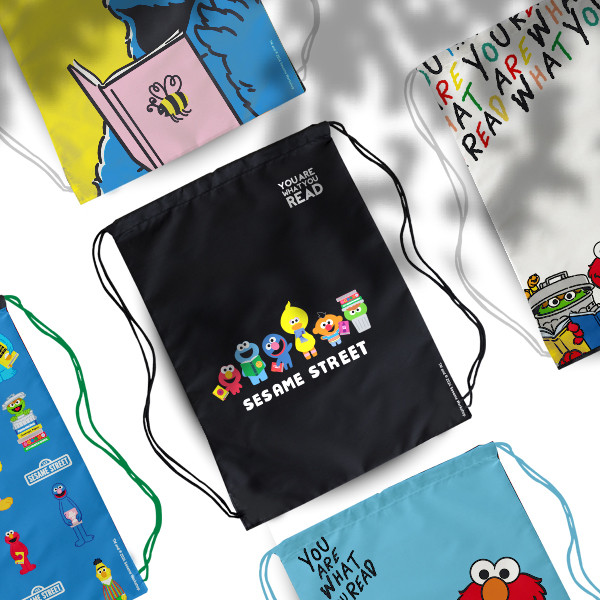 Bundanjai (กระเป๋าเชือกรูด) SST5-กระเป๋าเชือกรูด : SST&YWR SST-D Drawstring Backpack (SST5D-DTB-BK35) W35xH43 cm.