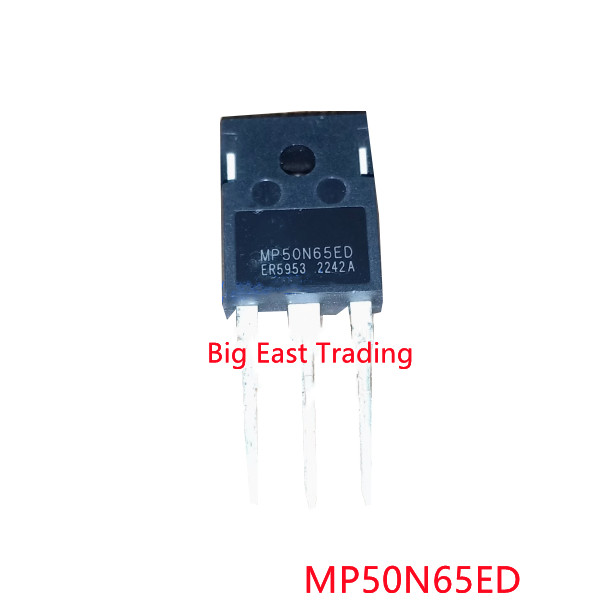 2pcs MP50N65ED TO-247 อินเวอร์เตอร์ทรานซิสเตอร์ไฟฟ้า รับประกันคุณภาพ