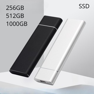 ใหม่ ชุดฮาร์ดไดรฟ์ SSD 1000MB/s 10Gbps USB-C USB-A NVME NGFF Type-C 3.1 512GB 1TB สําหรับโทรศัพท์มือถือ คอมพิวเตอร์