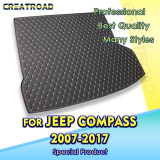 พรมปูพื้นรถยนต์ สําหรับ JEEP Compass 2007-2017 08 09 10 11 12 13 14 15 16