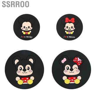 Ssrroo Automobile Cute Car Holder Pad  Slip Cup Mat Coaster Universal For Cars