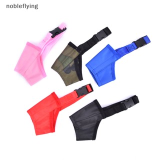 Nf ตะกร้อครอบปากสุนัข ระบายอากาศ ปรับได้ ป้องกันการเคี้ยว nobleflying