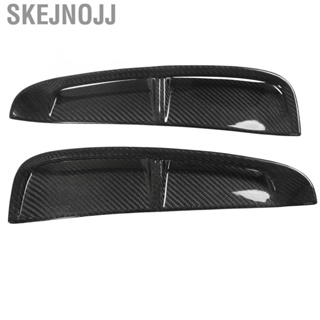 Skejnojj Side Fender Air Vent Cover Trim Flow Decor High Strength Wear Resistant Carbon Fiber Smooth Surface for Car