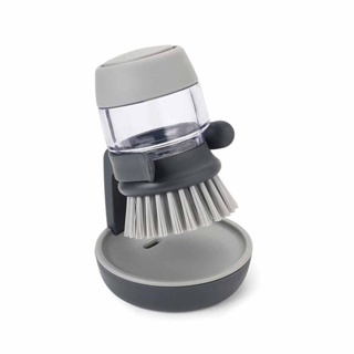 Soap Detergent Dispenser Brush Dish-washing Scrub with Stand