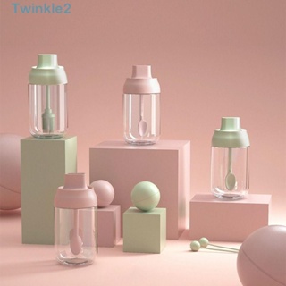 Twinkle โหลแก้วใส พร้อมฝาปิด กันชื้น สําหรับใส่เครื่องเทศ เกลือ