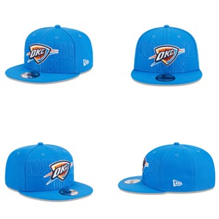 ใหม่ Oklahoma City Thunder_ หมวกกีฬาแฟชั่น ปักลาย กันแดด ปรับได้ อเนกประสงค์ สําหรับผู้ชาย และผู้หญิง