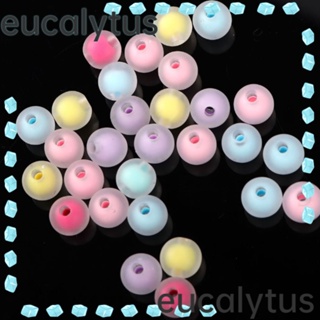 Eucalytus1 ลูกปัดอะคริลิค 8 มม. 6 สี 6 สี สําหรับทําเครื่องประดับ สร้อยข้อมือ 150 ชิ้น