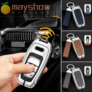 Mayshow ปลอกกุญแจรถยนต์ โลหะผสมสังกะสี อุปกรณ์เสริม สําหรับ AUDI A6 S6 RS6 C5 C6 C7 4F 2020