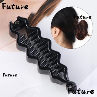 Future กิ๊บกล้วย พลาสติก ABS เครื่องประดับผม แฟชั่นสําหรับผู้หญิง