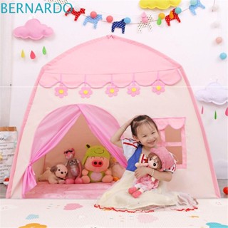 Bernardo เต็นท์บ้านเด็กเล่น, เต็นท์พับได้ สีชมพู ดอกไม้ บ้าน Teepee, บ้านพับ สร้างสรรค์ แบบพกพา ทนทาน ของขวัญเด็ก