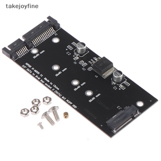 Tfth อะแดปเตอร์การ์ดแปลง SSD 2.5 นิ้ว SATA 3 เป็น B+M คีย์ SATA M.2 NGFF