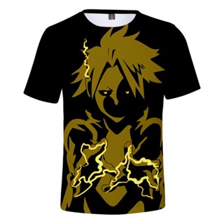 เสื้อยืด ลาย Denki Kaminari สไตล์สตรีท มาใหม่ 2022