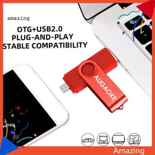 [AM] แฟลชไดรฟ์ USB 30 OTG 512GB 1TB 2TB หมุนได้ ความจุขนาดใหญ่ สําหรับคอมพิวเตอร์