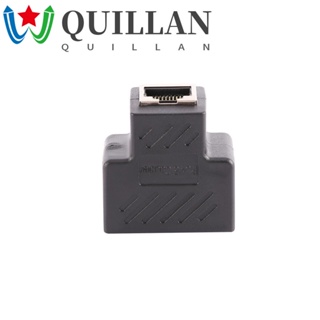 Quillan RJ45 อะแดปเตอร์แยก LAN Docking Plug Extender Female