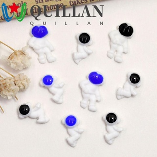 Quillan เครื่องประดับตกแต่งเล็บ ลายการ์ตูนนักบินอวกาศ อวกาศ DIY