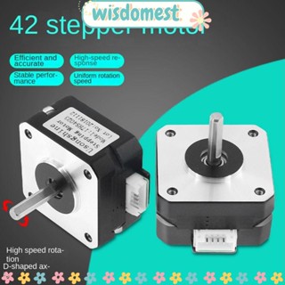 Wisdomest สเต็ปมอเตอร์แกะสลัก DIY แรงบิด 0.45N. ม. สําหรับเครื่องพิมพ์