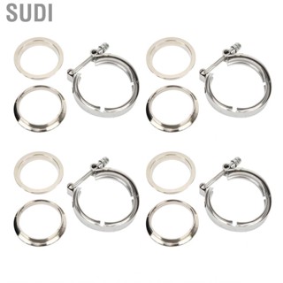 Sudi V Band Clamp Flange Kit  Exhaust Systems Parts for Downpipe Turbo