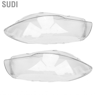 Sudi Car Headlight Lens Cover  Head Lamp  Cap Deformation Proof Safe Night Driving Transparent for F10 F18 2010 To 2014