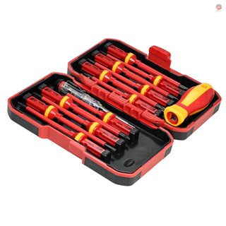 NESCH 13pcs 1000V Insulated Screwdrivers Set for Electrician Repair