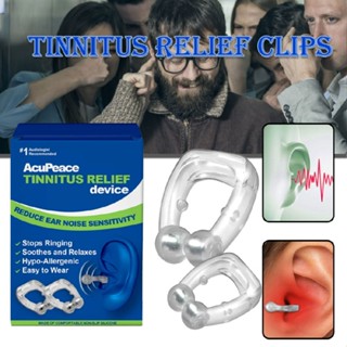 2x Tinnitus Relief Device for Ringing Ears Stop Ear Ringing for Men and Women