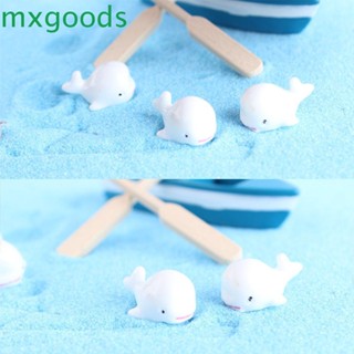 Mxgoods ตุ๊กตาเรซิ่น รูปสัตว์น่ารัก ขนาดเล็ก สําหรับตกแต่งสวน