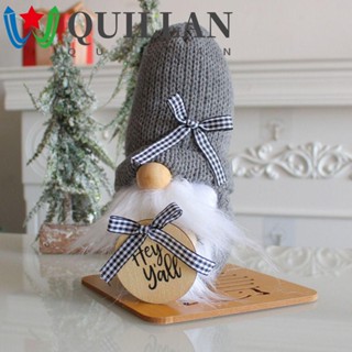 Quillan ตุ๊กตาคนแคระไร้หน้า แฮนด์เมด ซักได้ ใช้ซ้ําได้ สําหรับฮาโลวีน DIY