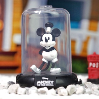 ของแท้ ตุ๊กตาฟิกเกอร์ Disney Mystery Box Mickey Minnie สีดํา สีขาว ของเล่น ของขวัญวันเด็ก ขายส่ง QHTU