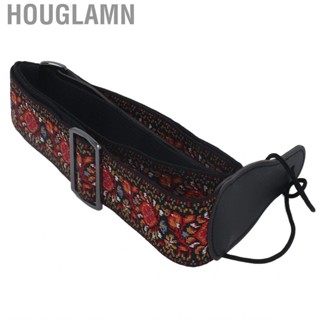 Houglamn Embroidered Guitar Strap Universal Wider Nylon Vintage Woven