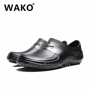 Wako รองเท้าบูทยาง กันน้ํามัน กันลื่น ขนาดใหญ่ 36-45 DPK4 สําหรับผู้ชาย ผู้หญิง เชฟ ทํางาน ห้องครัว