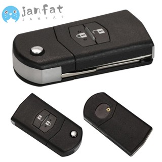 Janfat รีโมตกุญแจรถยนต์ ABS 315Mhz 433Mhz 4D63 แบบเปลี่ยน สําหรับ Mazda 3 6 M3 M6 2006-2011