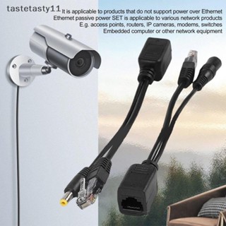 Ta POE อะแดปเตอร์แปลงสายเคเบิลเครือข่าย RJ-45 DC 12v Usb สําหรับกล้อง Ip TH