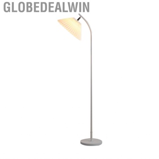 Globedealwin Floor Lamp Nordic Style Iron Art Universal E27 Screw Interface Standing with Shade for Bedroom Bedside Living Room CN Plug 220V