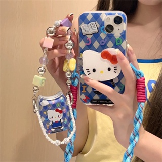 เคสหูฟัง ลายเฮลโลคิตตี้น่ารัก สําหรับ airpods 1 2 pro 3 21IP924