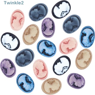 Twinkle ลูกปัดเรซิ่น รูปกล้องถ่ายรูป 5 สี สไตล์วินเทจ 50 ชิ้น