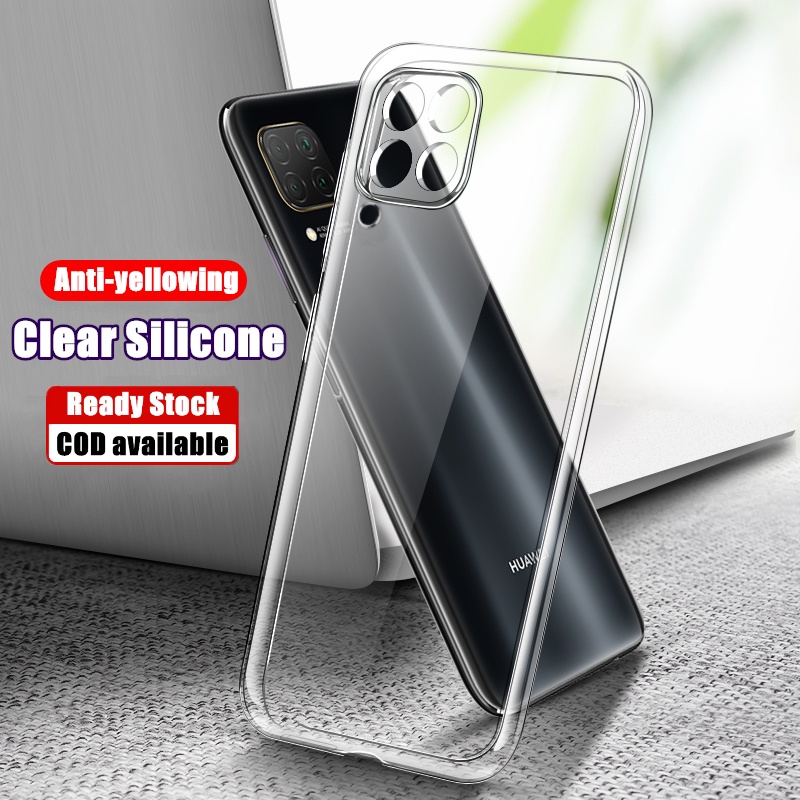 สําหรับ Huawei P40 Lite 4G JNY-LX1 L01A L02A L21A L21B L22A L22B ซิลิโคนนุ่มยืดหยุ่นกันกระแทก TPU ผิ