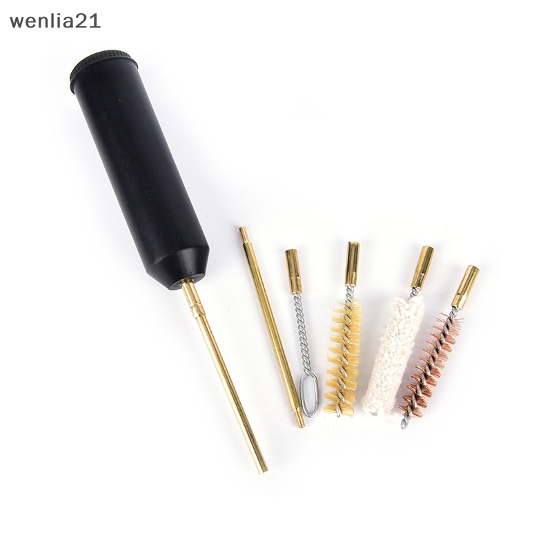 [wenlia21] 7 ชิ้น/เซ็ต Pro ชุดทําความสะอาดแบบพกพา Hand Rod แปรงเครื่องมือทําความสะอาดสําหรับ s Boutique