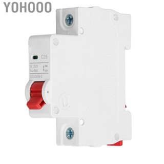 Yohooo DC Circuit Breaker 250V 25A PV Overload Protection for Office