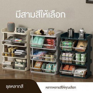 [พร้อมส่ง] กล่องเก็บแคปซูลกาแฟ ชา ขนมขบเคี้ยว แบบตั้งโต๊ะ อะคริลิค สําหรับสํานักงาน
