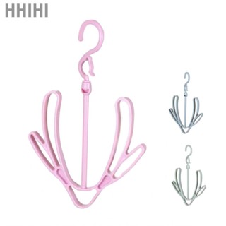 Hhihi Shoes Drying Rack PP 360° Rotatable Windproof Connectable Storage Hanger for Scarves Hats