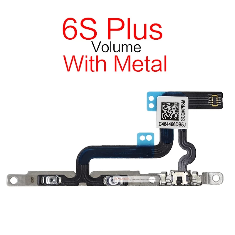 ริบบิ้นปุ่มกดเปิดปิด ด้านข้าง ปรับระดับเสียง พร้อมสายแพโลหะ สําหรับ iPhone 6G 6S Plus 1 ชิ้น thumbnail 9