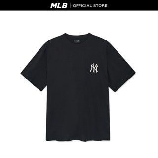 [S-5XL]MLB เสื้อยืด Unisex รุ่น 3ATSM0233 50BKS - สีดำ