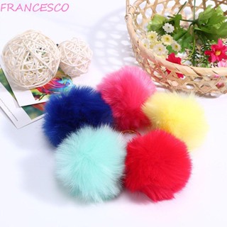 Francesco พวงกุญแจ จี้ขนปุยนุ่ม 20 สี สําหรับห้อยกระเป๋า DIY