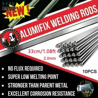 ⭐NEW ⭐Easy Melt Aluminium Welding Wire for Smooth Welding Experience (10Pcs)