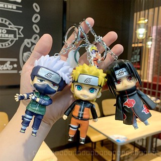 0830YWJJ Cartoon Cute Hand-Made Fire Shadow Itachi Uchiha Pendant Accessories Car Key Ring Doll Naruto Small Ornaments Garage Kit  Animation  Comic  07CA