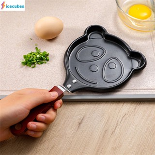 ภาพเคลื่อนไหวการ์ตูน Sanrio Hellokitty Kawaii Mini กระทะรูปหัวใจ Healthy Non-stick Kitchen Diy แม่พิมพ์อาหารไข่กระทะ ICECUBES