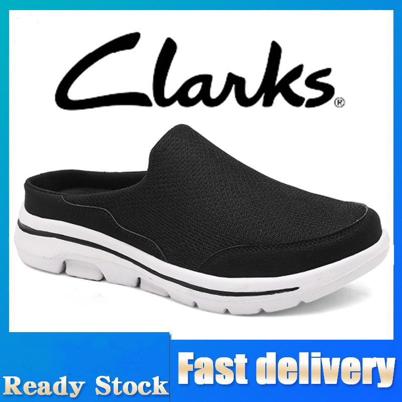 Clarks รองเท้าสําหรับชาย clarks รองเท้าผู้ชายแบนรองเท้าผู้ชายเกาหลี Scholl กีฬาผ้าใบขนาดใหญ่ EU 45 4
