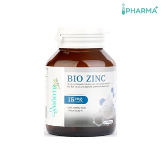 Bio Zinc  By Smooth Life  สมูทไลฟ์ อาหารเสริม  ไบโอ ซิงค์ 15 มก. 30 แคปซูล[IP]