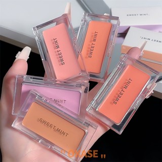 SWEET MINT Monochrome Blush Cream เพิ่มผิว กันน้ำ กันเหงื่อ แต่งหน้าติดทนนาน Fake Plain Face แบบพกพา Make Up Trimming สบายกันน้ำปฏิบัติ [ลดราคา]
