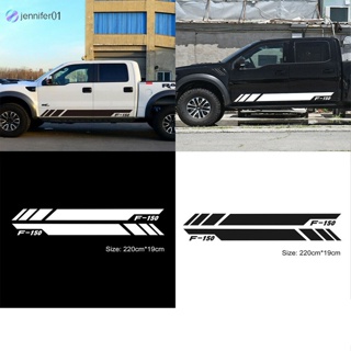 Jen สติกเกอร์ไวนิล ลายทาง สําหรับตกแต่งประตูรถบรรทุก Ford Raptor F-150